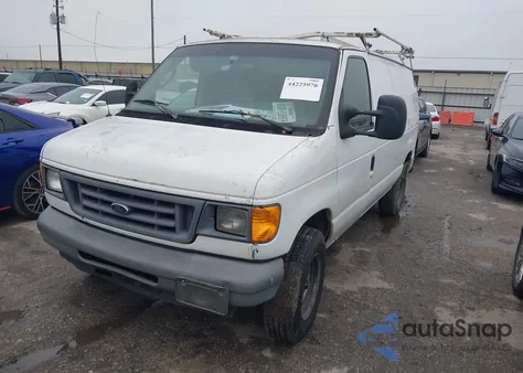 2007 Ford E-250 Commercial/Recreational z USA, uszkodzony, nr VIN 1FTNE24L37DA04893